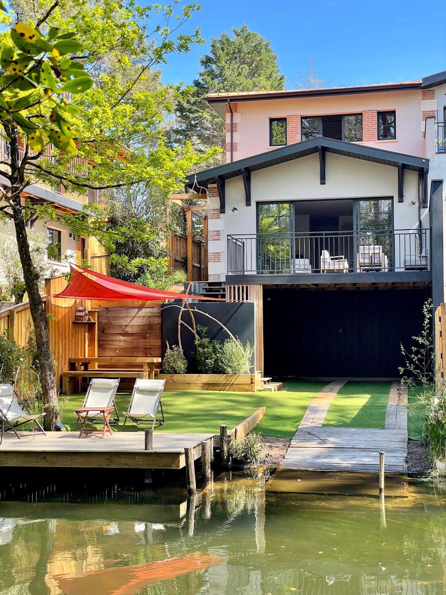 Villa Du Canal - Ponton Pour Bateau Ла Тест-де-Бух Екстериор снимка
